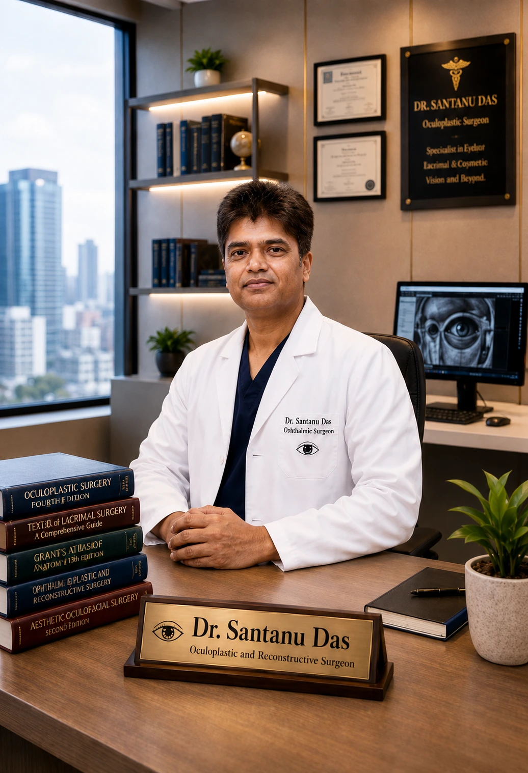 Dr. Santanu Das — orbit, ophthalmic plastic and reconstructive surgeon at iNetra, Janak Puri