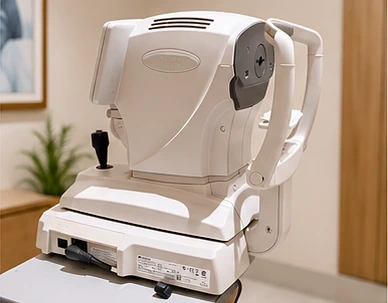 Auto refractometer at iNetra